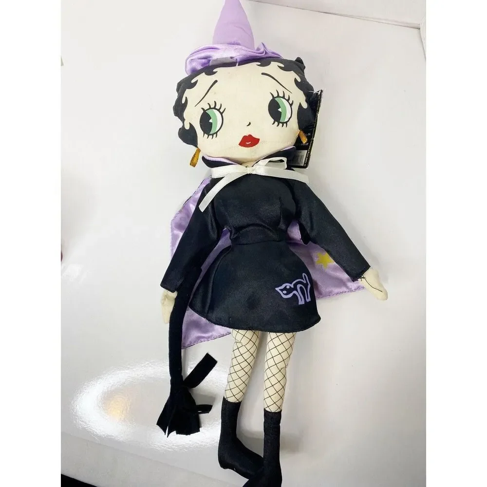 BETTY BOOP COLLECTORS LOT Witch Plush Mini Lunch Box Salt Pepper Shaker